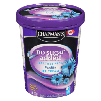 Chapman's - Ice Cream - Vanilla - No Sugar Added - 1L