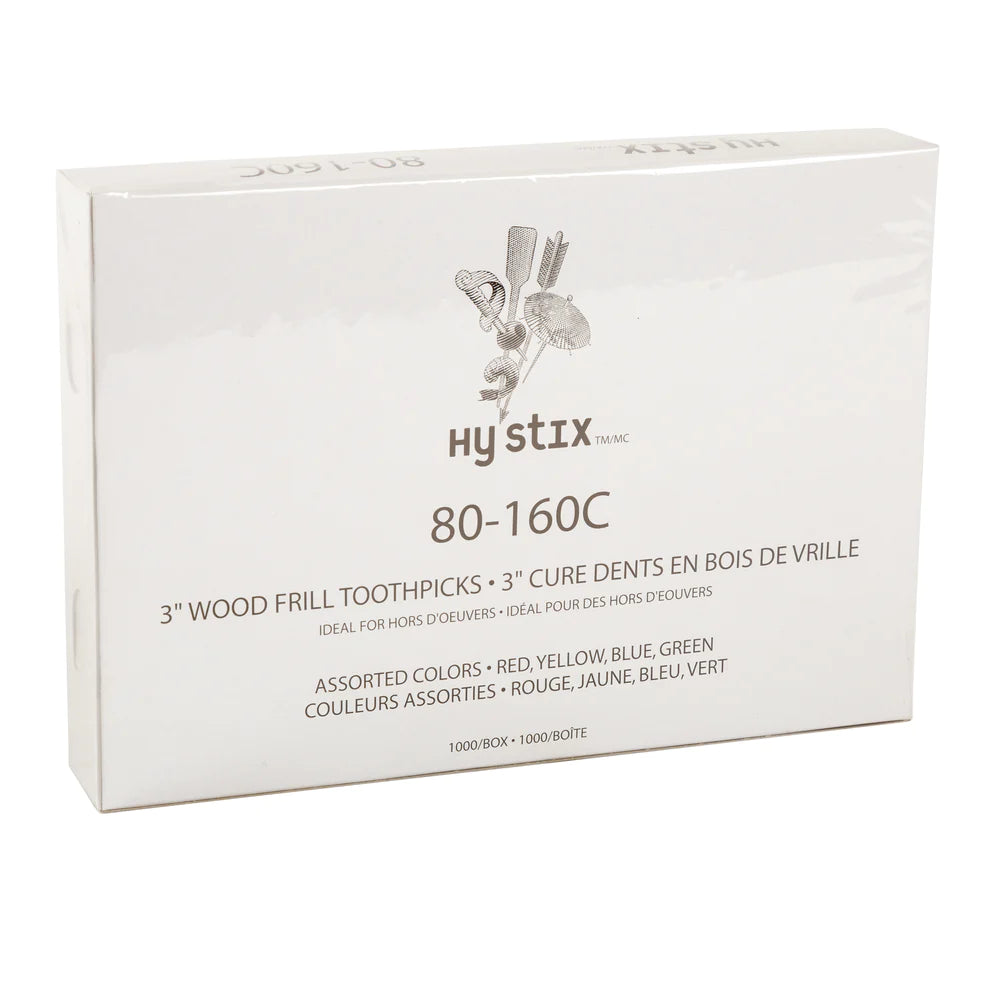Hy Stix Toothpick Frill 3" 80-160C
