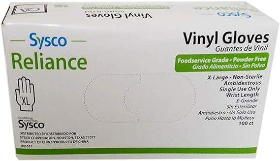 Gloves - Vinyl - XLarge