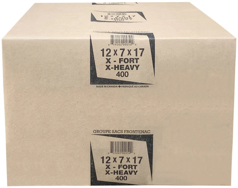 Sac - Brown Paper Bag - DD65 - 12X7X17