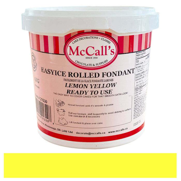 McCall's - Fondant Easyice Green Lemon Yellow