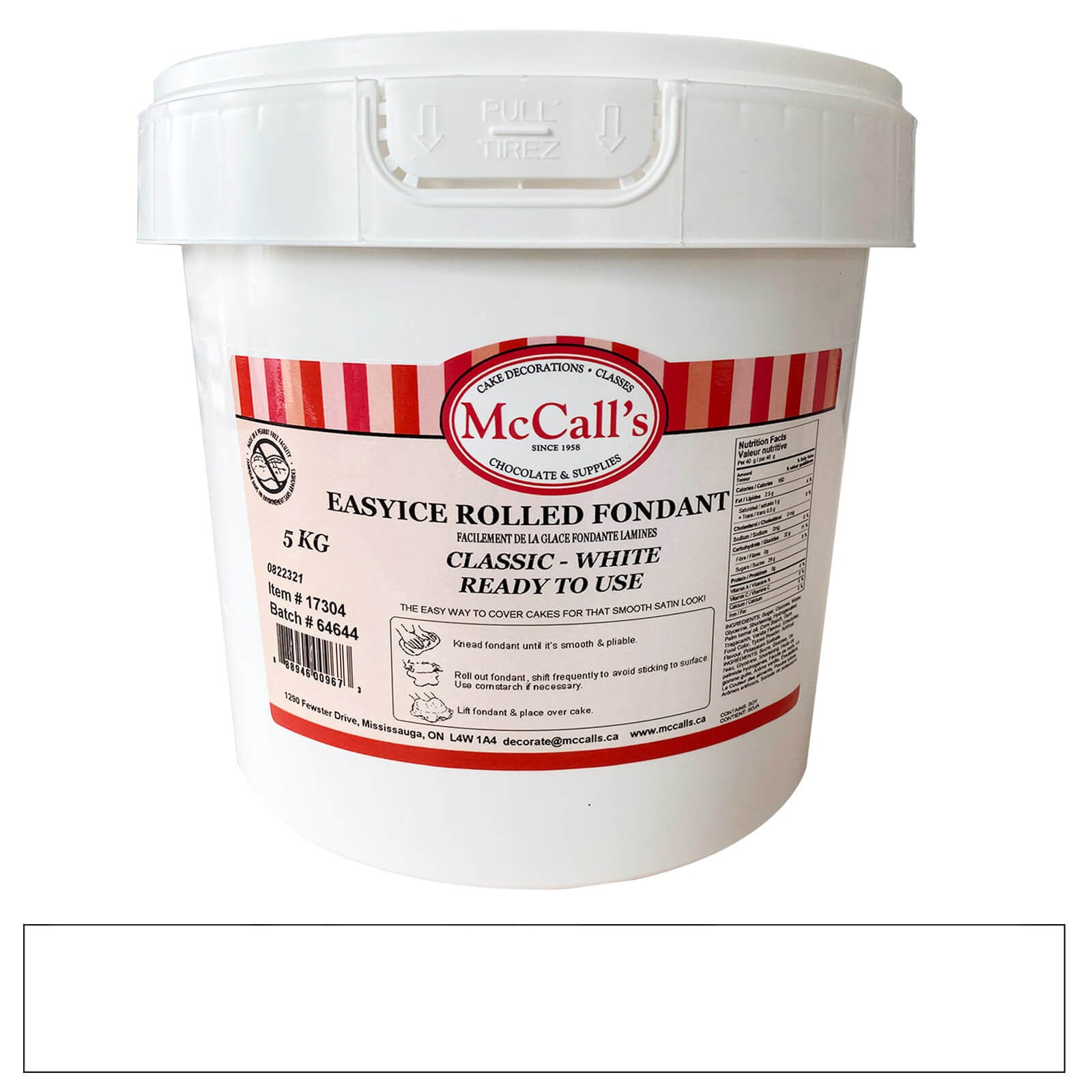 McCall's - Fondant Easyice White ProfessionaL