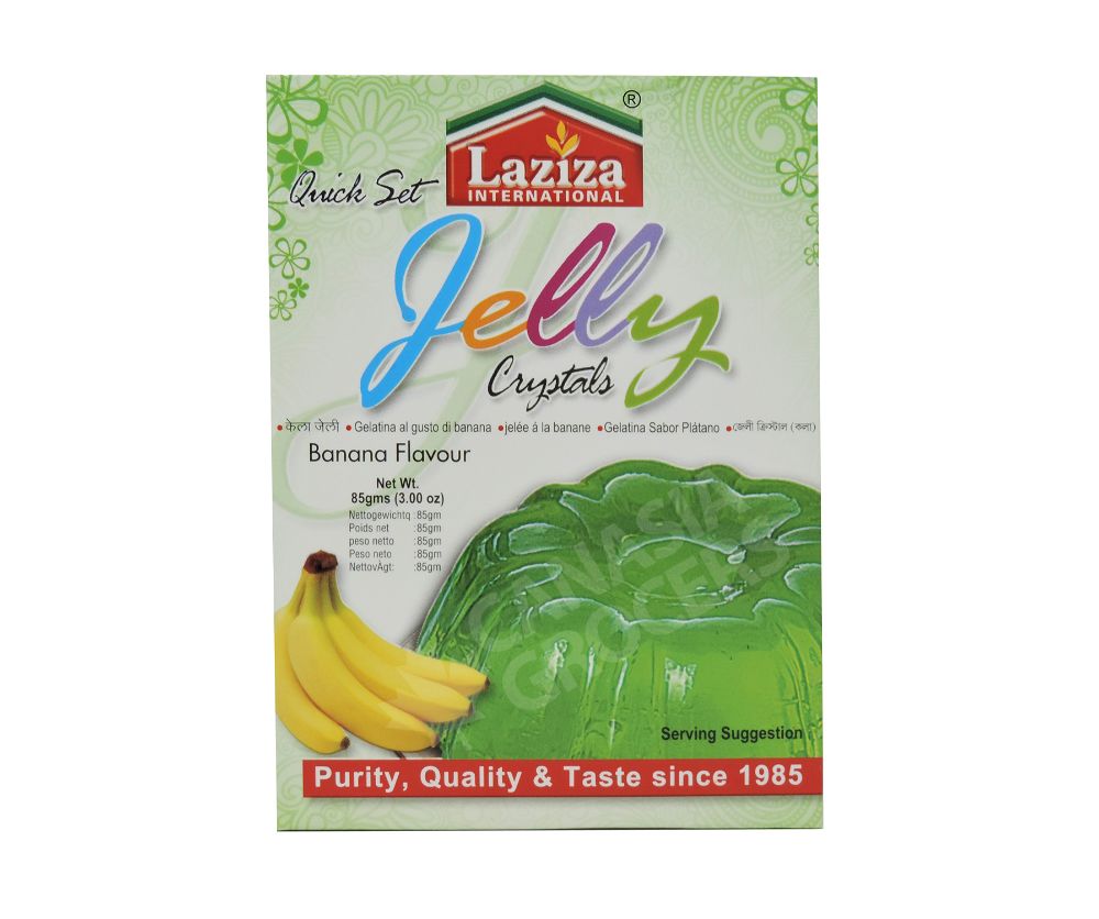 Laziza - Crystal Jelly - Banana - 85g