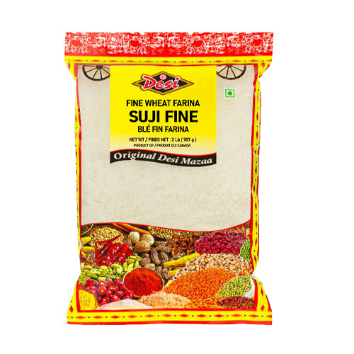 Desi - Suji Fine Farina - 2Lb
