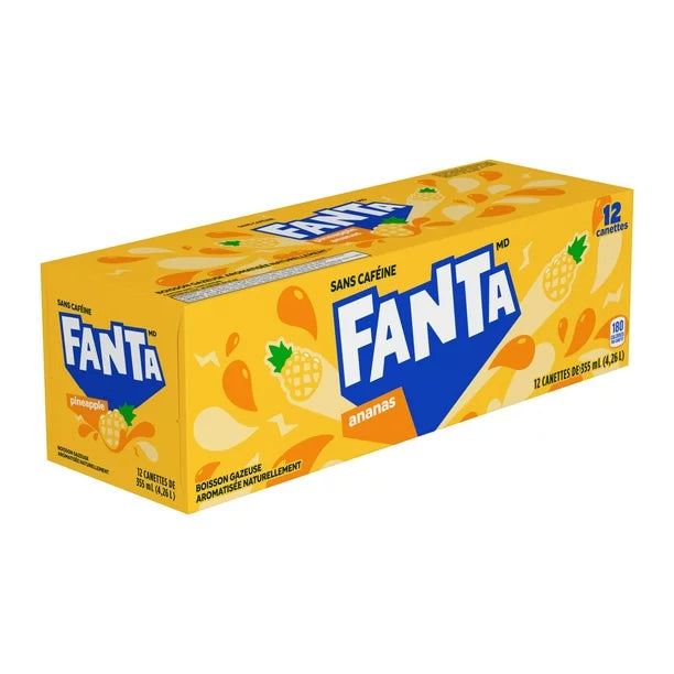 Fanta - Pineapple - Cans