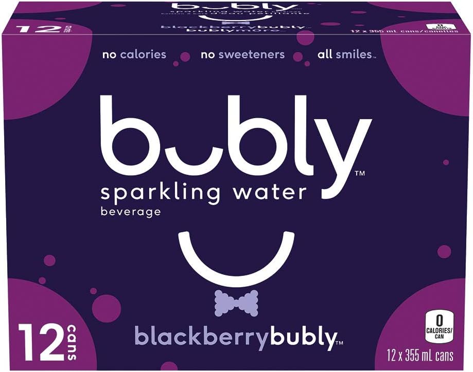 Bubly - Blackberry - Cans
