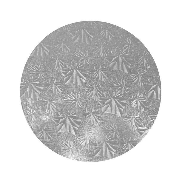 Enjay - Cake Board - Round - Silver - 10X1/4