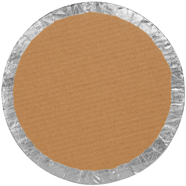 Enjay - Cake Board - Round - Silver - 12X1/4