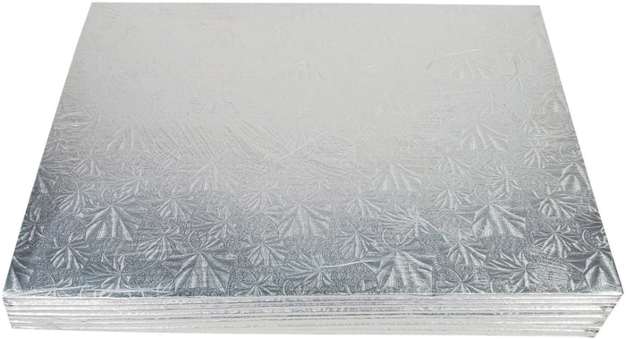 Enjay - Cake Board - Silver - 9.75X13.75X1/4