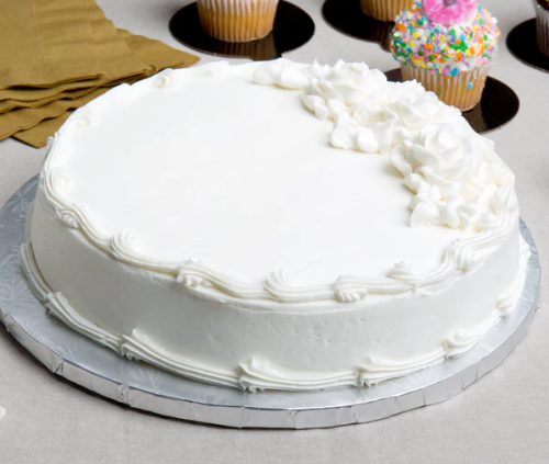 Enjay - Cake Board - Round - Silver - 8X1/2