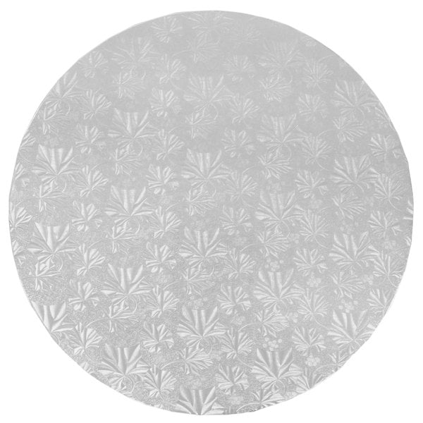 Enjay - Cake Board - Round - Silver - 16X1/2