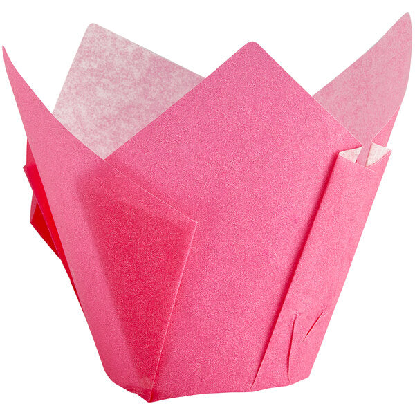 Enjay - Muffin Cups - Tulip - Pink