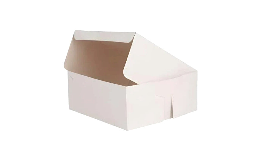 White Cake Boxes - 6X3.25X3