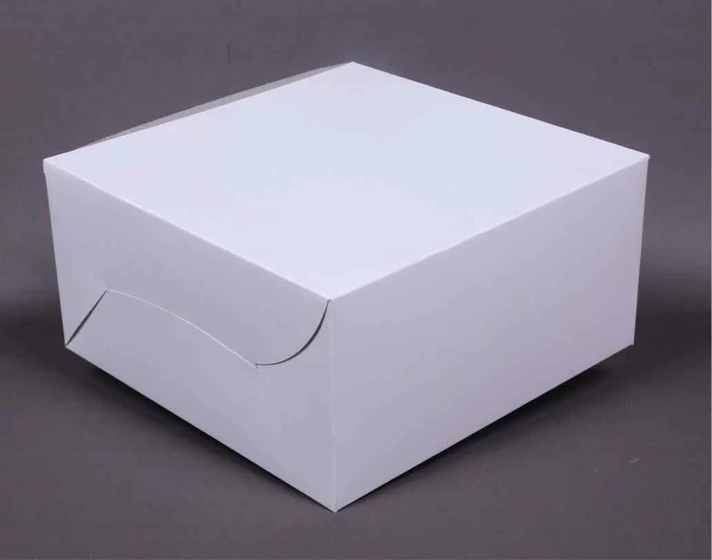 White Cake Boxes - 10X10X5