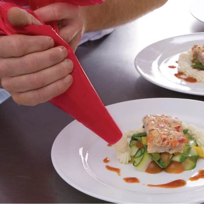 Enjay - X Large Piping Bag  - Hot Red