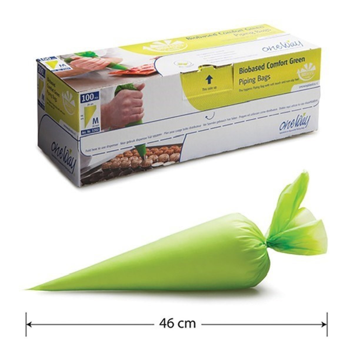 Enjay - Medium Piping Bag - Green