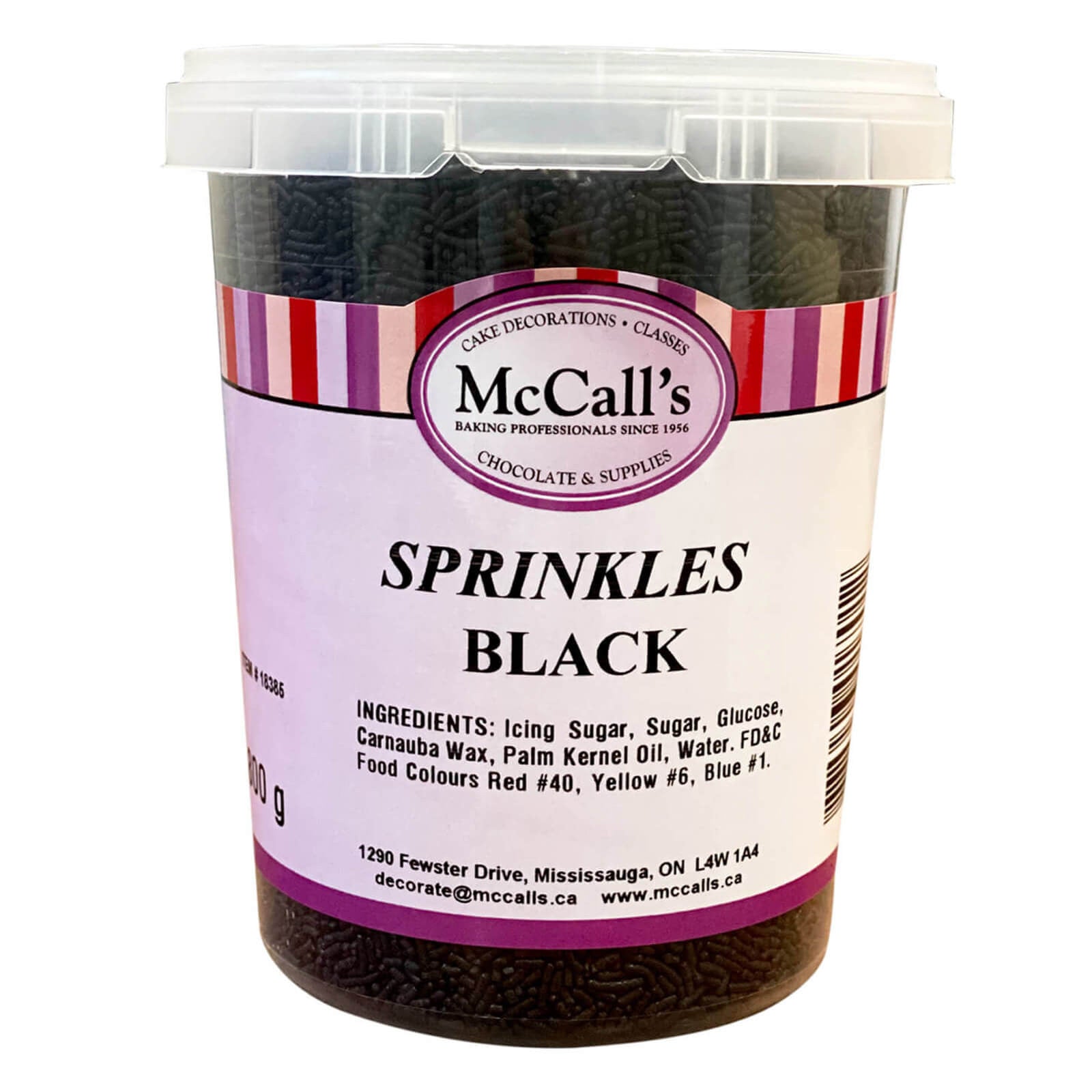 McCall's - Sprinkles Black
