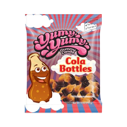 Yummy Yummy - Cola Bottles - 114g