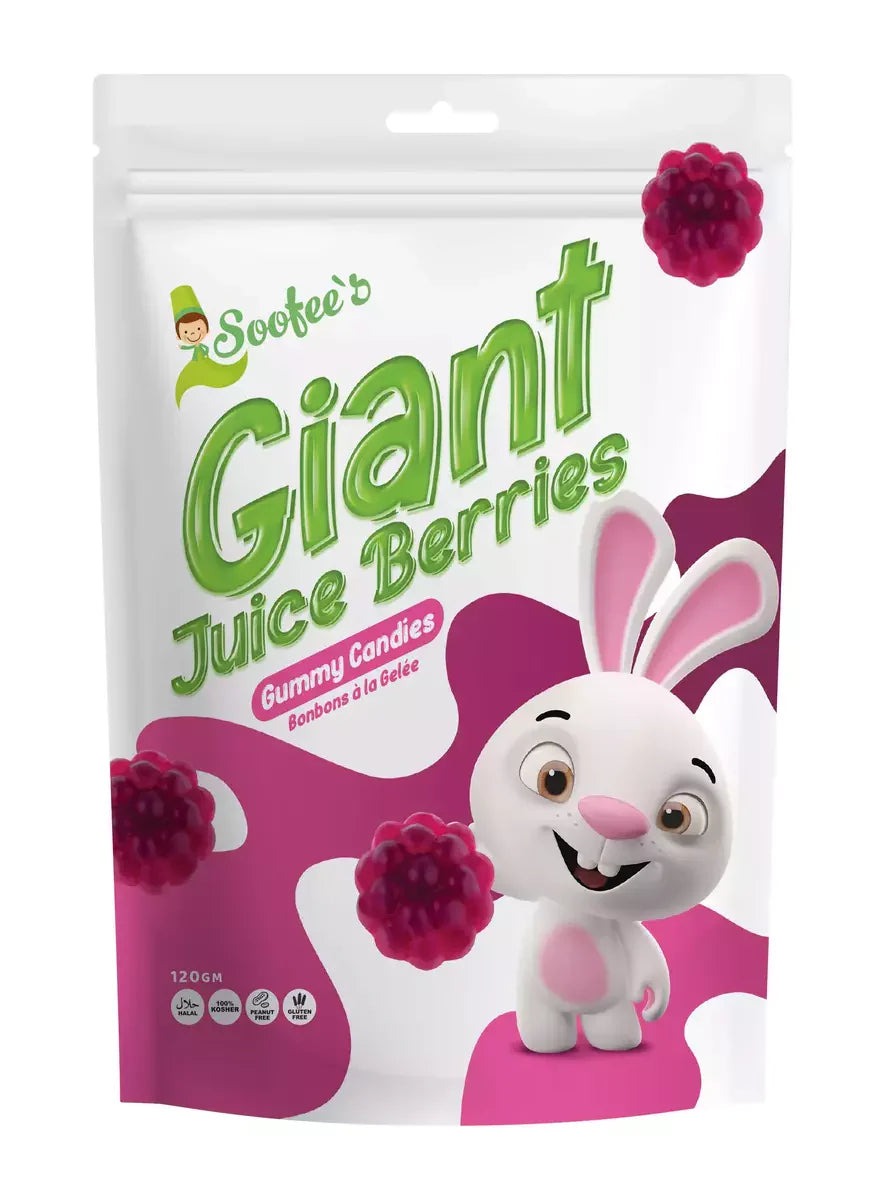 Soofie's - Giant Juice Berries Gummies - 120g