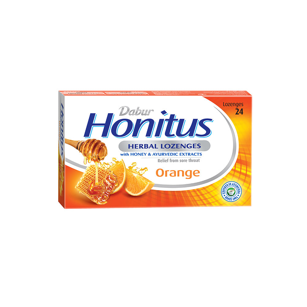 Dabur - Honitus Lozenges - Orange - 24Ct