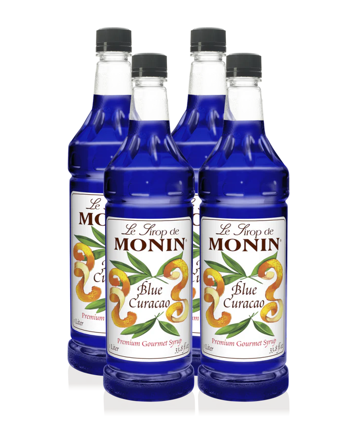 Monin - Blue Curacao Syrup - 1L