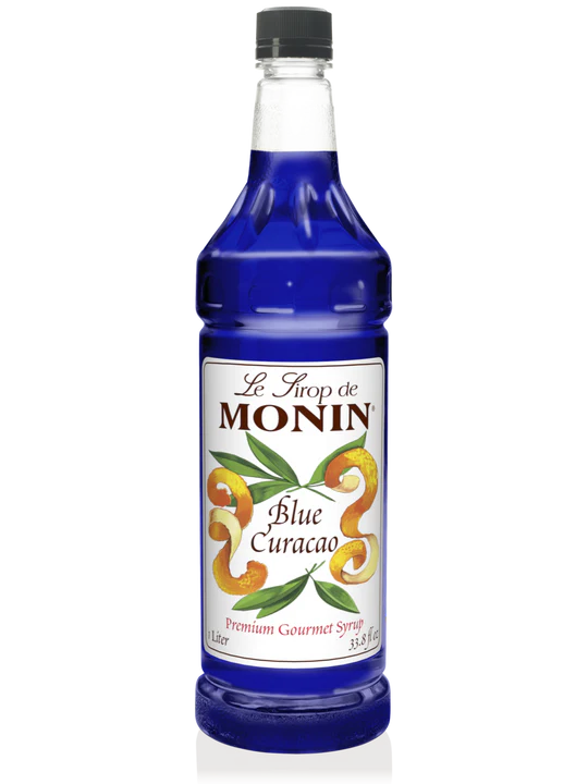 Monin - Blue Curacao Syrup - 1L