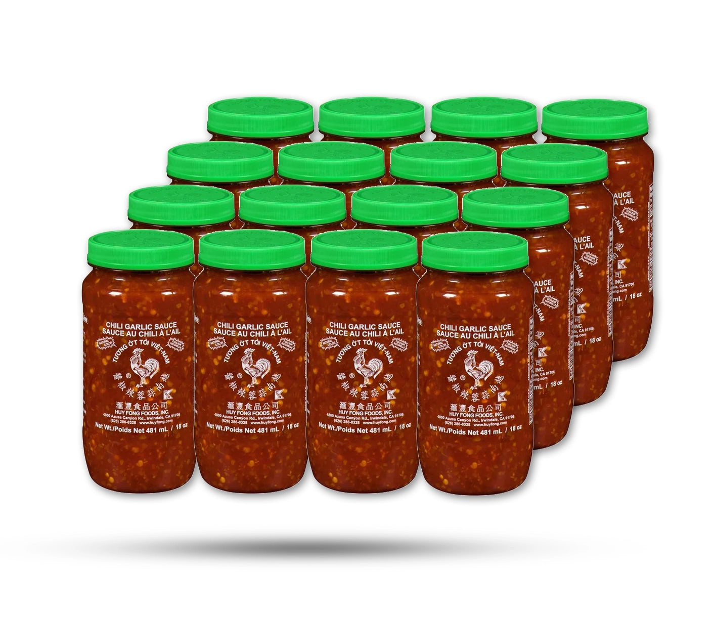 Huy Fong - Hot Chilly Garlic Sauce - 481ml