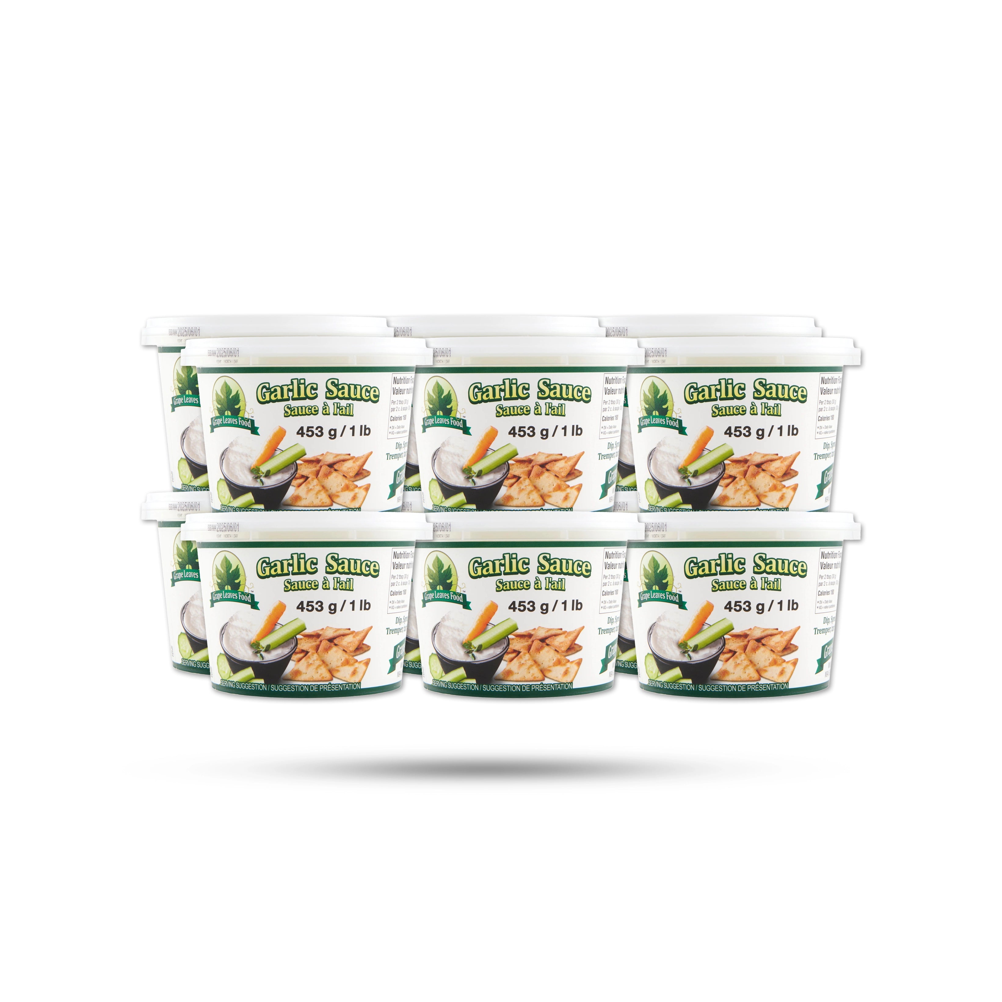 Grape Leaves - Garlic Sauce - 1Lb