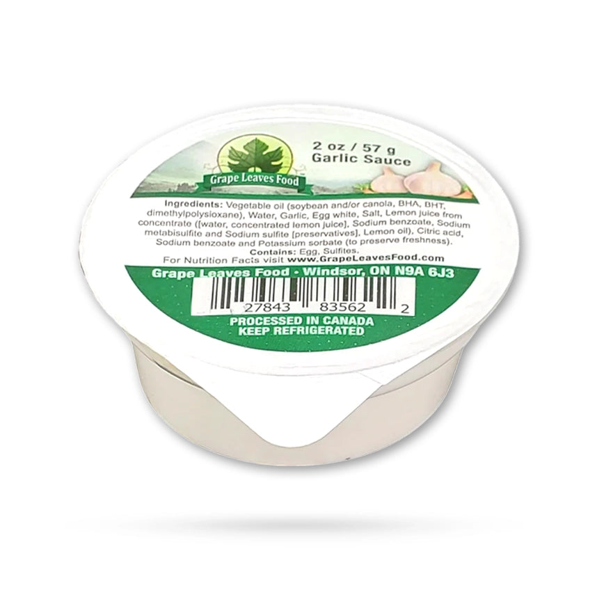 Grape Leaves - Garlic Sauce - 75X2oz