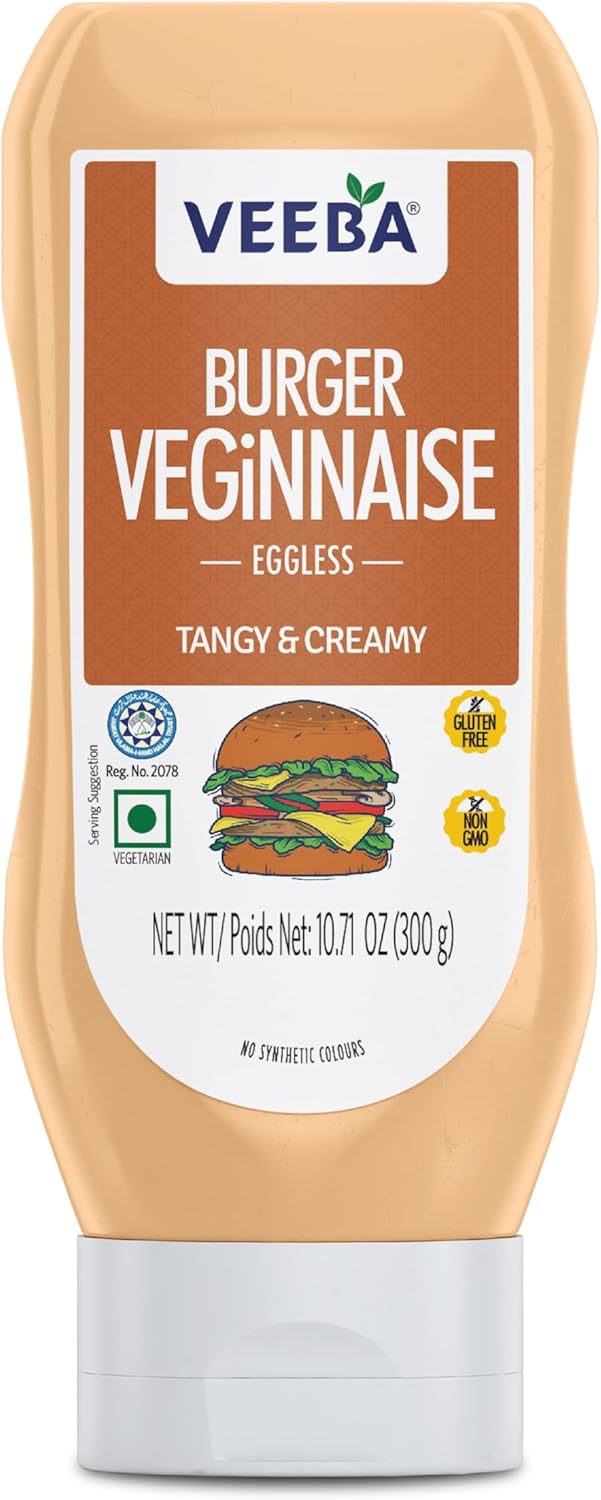 Veeba Burger Veginnaise Eggless - 300g