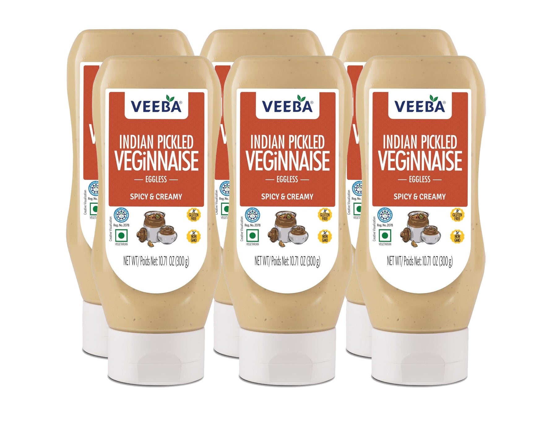 Veeba Pickled Veginnaise Eggless - 300g