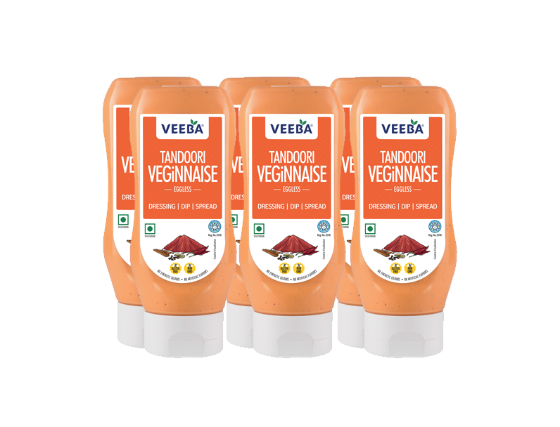 Veeba Tandoori Veginnaise Eggless - 300g