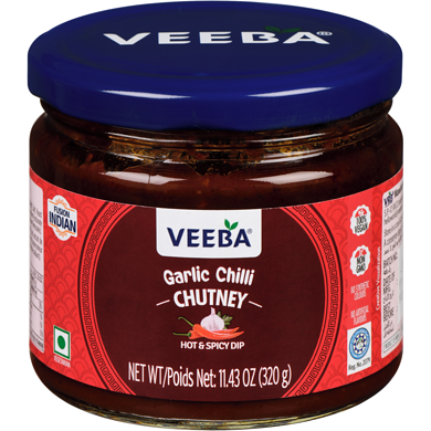 Veeba - Garlic Chilli Chutney - 320g
