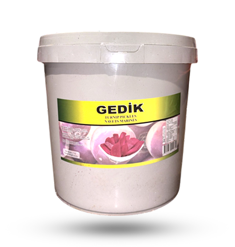 Gedik - Pickled Turnips - Sliced - 18L
