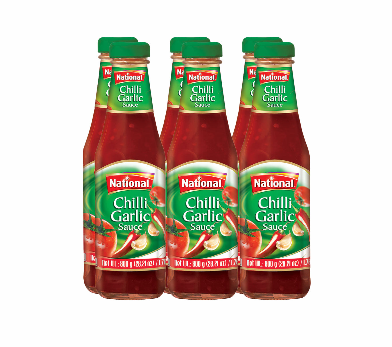 National - Chilli Garlic Sauce - 800g