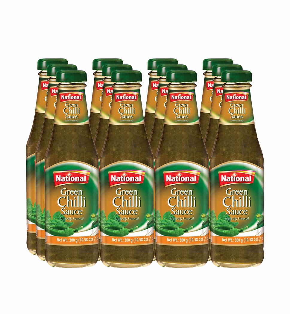National - Green Chilli Sauce - 300g