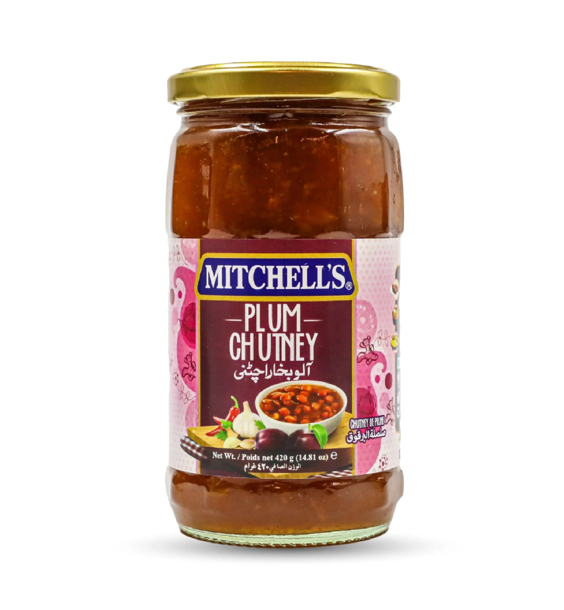 Mitchell's - Plum Chutney - 420g