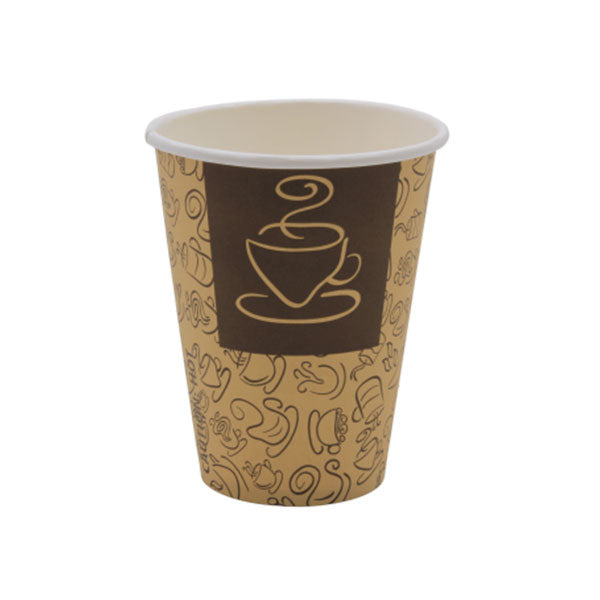 12oz Hot Paper Cups - Printed design