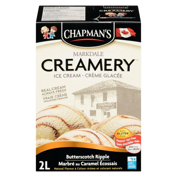 Chapman's - Ice cream - Butterscotch Ripple - 2L