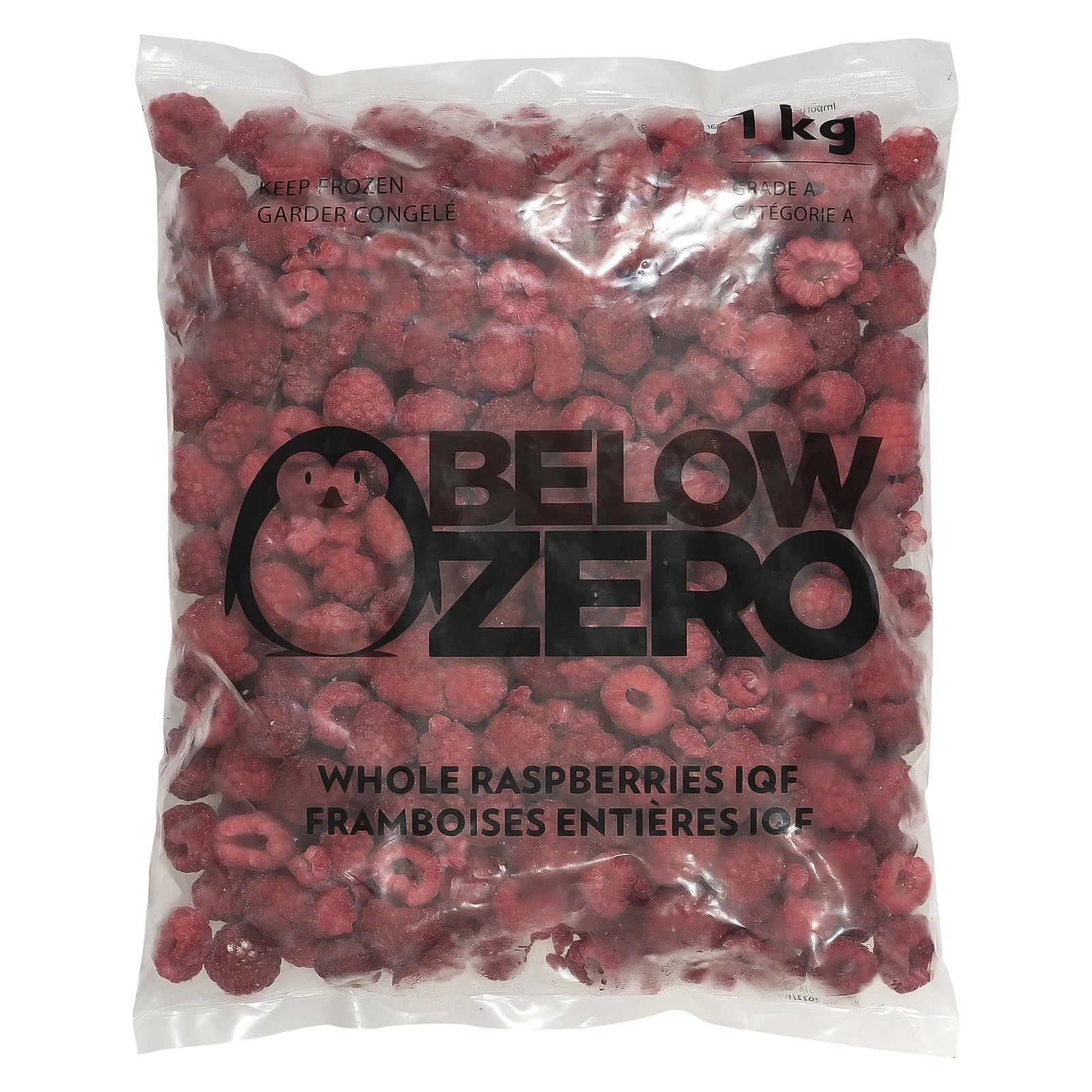 Below Zero - IQF Whole Raspberries