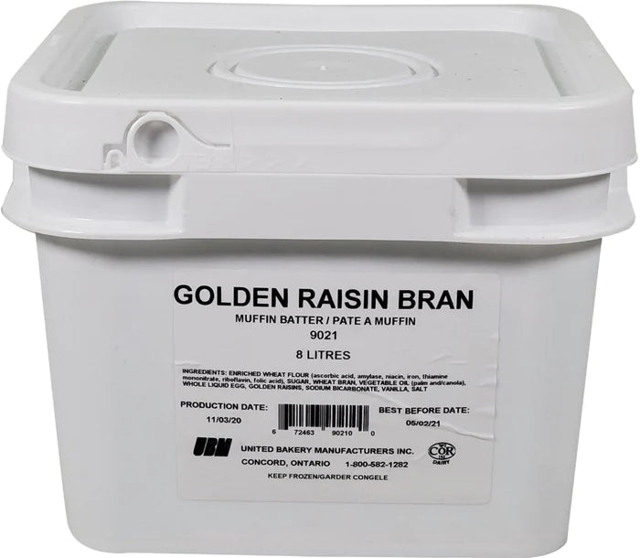 Muffin Batter - Golden Raisin(United Bakery)