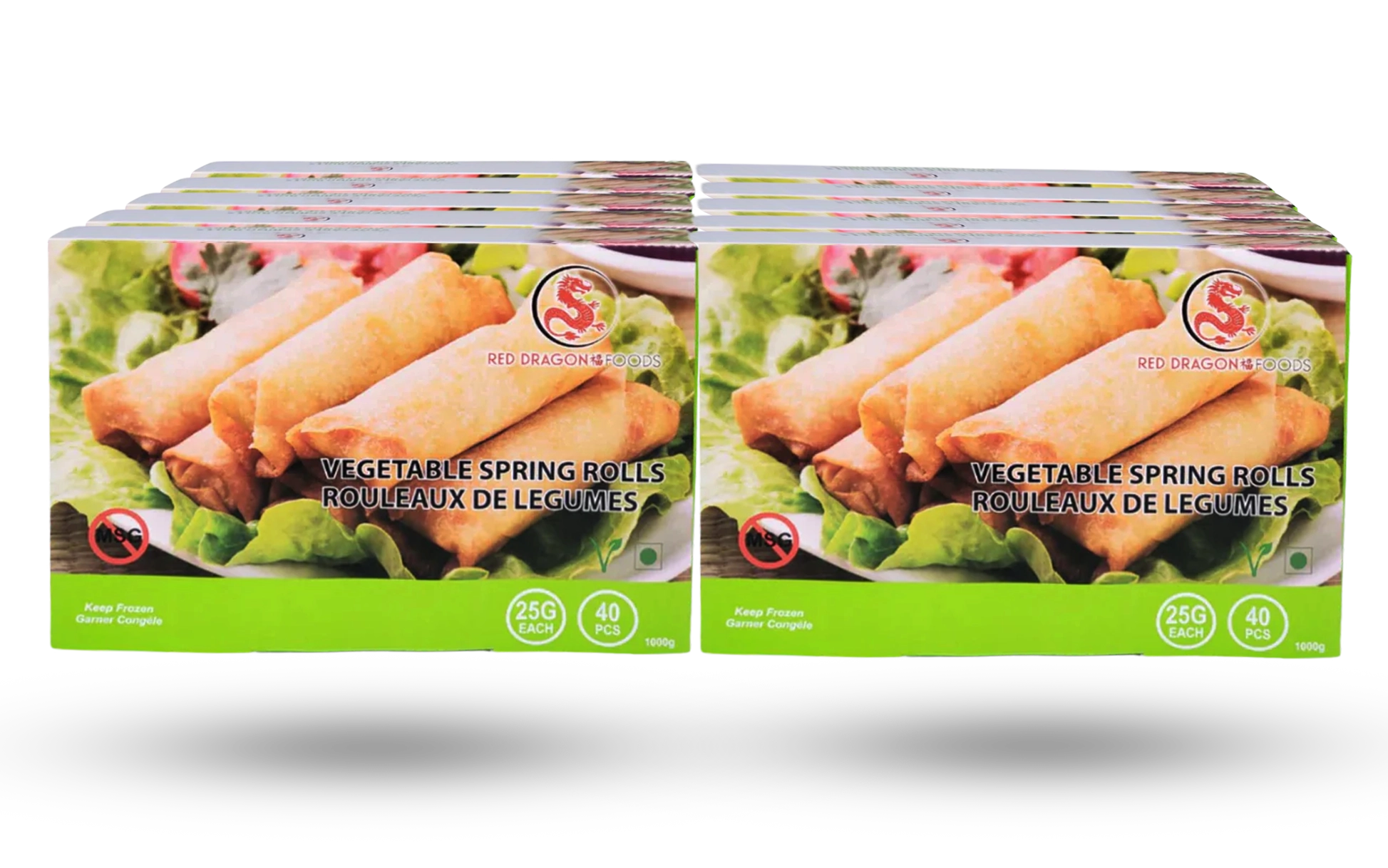 Red Dragon - Vegetable Spring Roll - 25g
