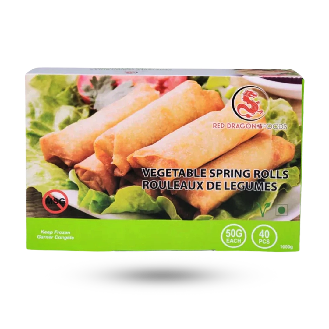 Red Dragon - Vegetable Spring Roll - 25g