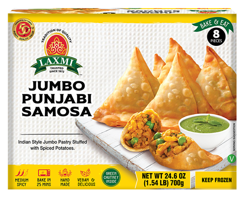 Laxmi - Punjabi Samosa - Jumbo - (8X75g)