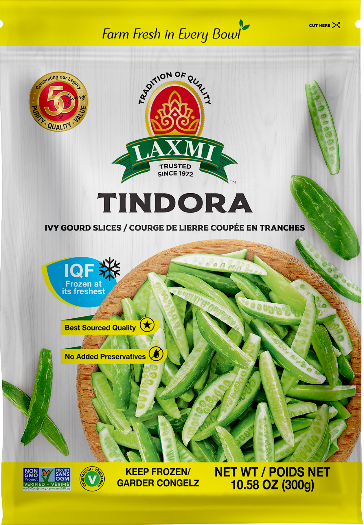 Laxmi - Tindora Cut - 300g