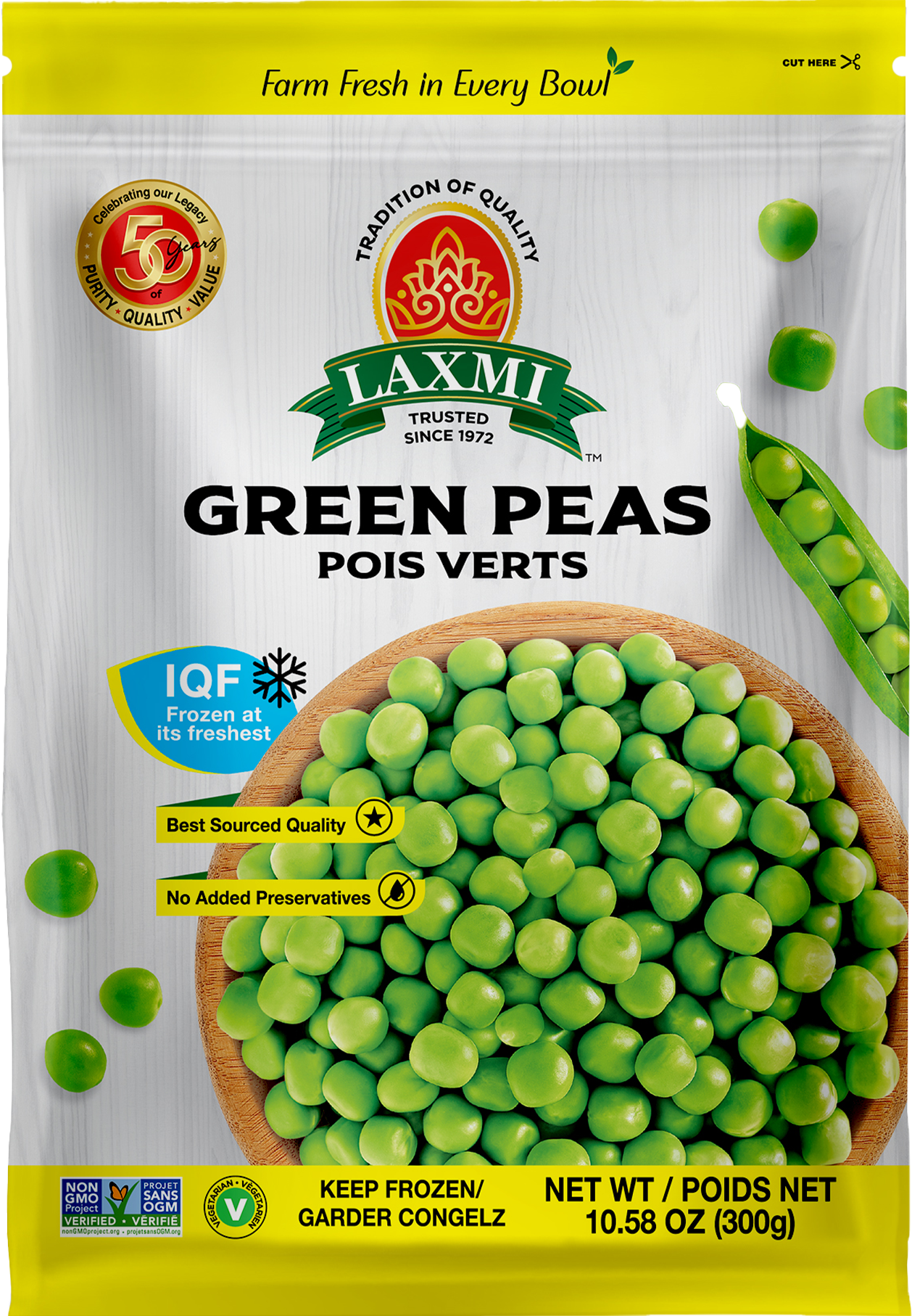 Laxmi - Green Peas - 300g
