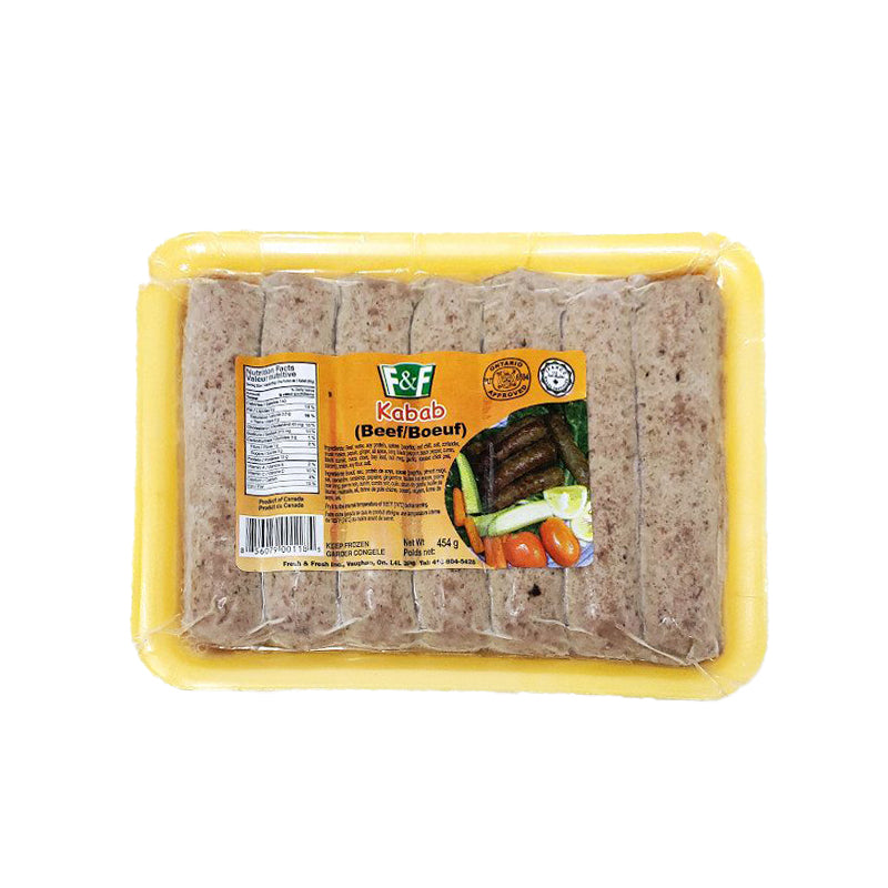 Fresh & Fresh - Beef Kebab - 454g