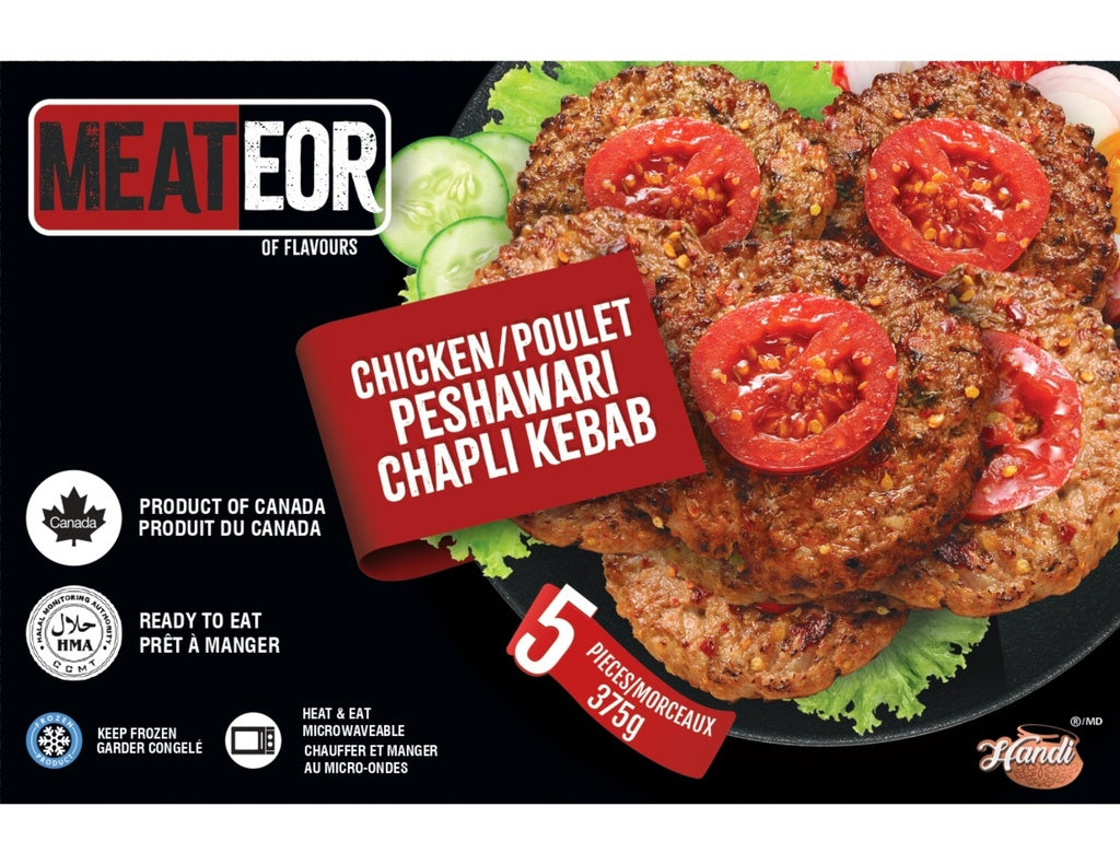 Meateor - Chicken Peshawari Chapli Kebab - 375g