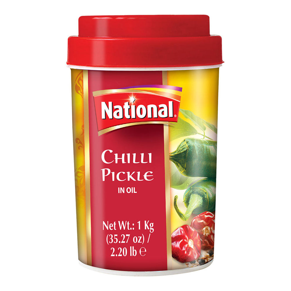 National - Chilli Pickle - 1Kg