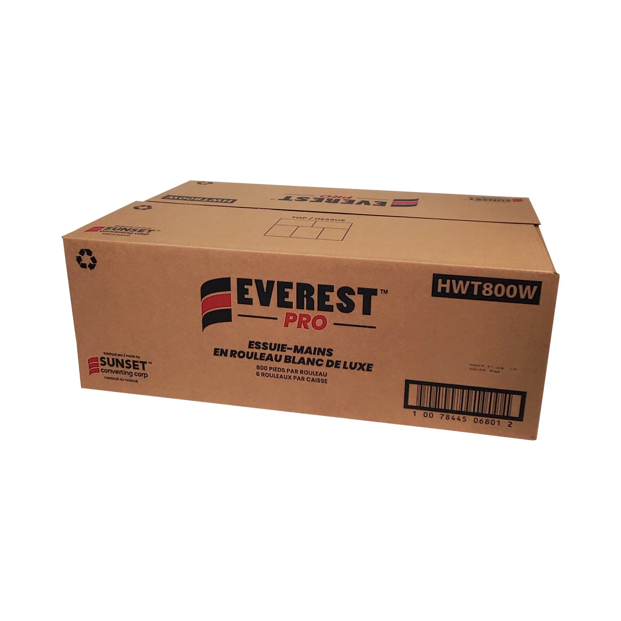 Everest Pro/Divine - 800' White Paper Hand Towels